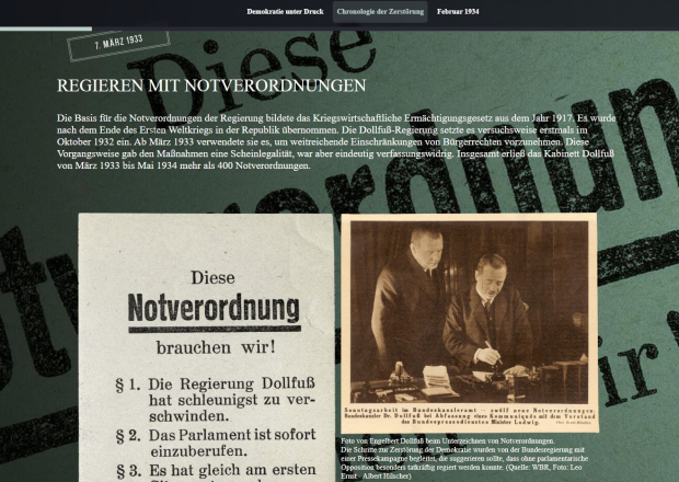 Regieren mit Notverordnung 