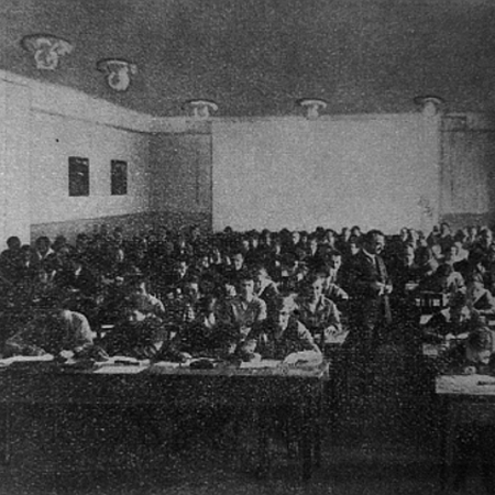 Vorlesung im großen Hörsaal